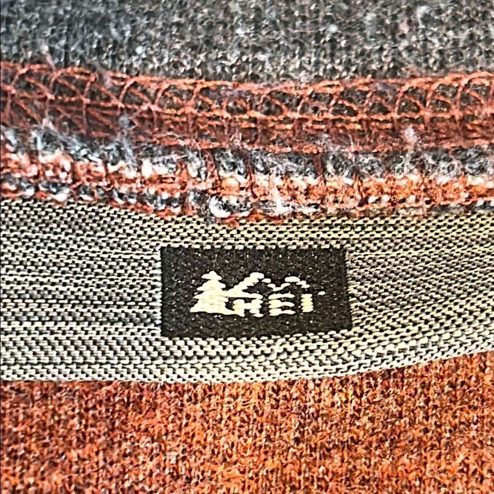 REI Men's Rust Long Sleeve Heavyweight Shirt Size XL - Picture 9 of 12